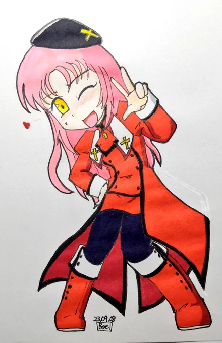 Q…いつも似たようなポーズばかり描いて飽きませんか?A…同じポーズだけど毎度ゼロから描くしキャラごとにかけるディフォルメやら問題が山積みだから大変なんやぞ?(言い訳 