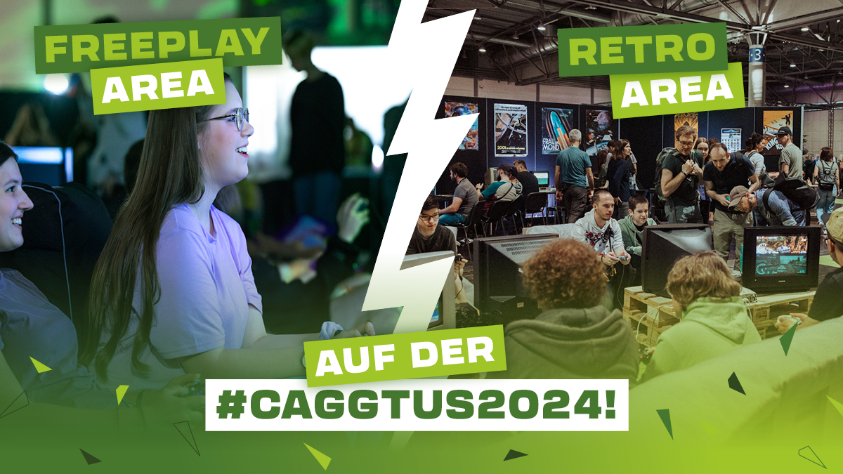 caggtusleipzig's tweet photo. In der Retro Area auf der #CAGGTUS2024 habt ihr die Geschichte der Videospiele einmal durchgezockt: Von 8 bis 64 Bit 👾 Und auch an unseren Gaming Setups in der Freeplay Area habt ihr gezockt, was das so Zeug hergab, und euch in den beliebtesten Evergreen Games gebattelt. https://t.co/WucLTVe8Wi