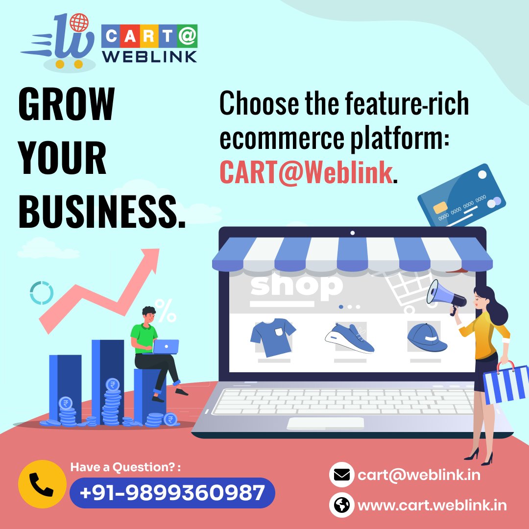 Grow your business. Choose the feature-rich Ecommerce Platform: cart.weblink.in🛒

#WeblinkCart #CartWeblink #ecommercesolutions🏪 #onlineshopping #ecommerceportal #appdesign #ecommerceplatform #ecommerce #ecommercebusiness #ecommercestore #ecommercewebsite #onlinestore🛍️