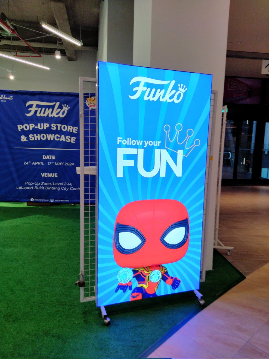 🇲🇾ららぽのPOP UP ZONE
Funko これって流行りのキャラクターなのか❓

#lalaportbbcc 
#Malaysia 
#KualaLumpur