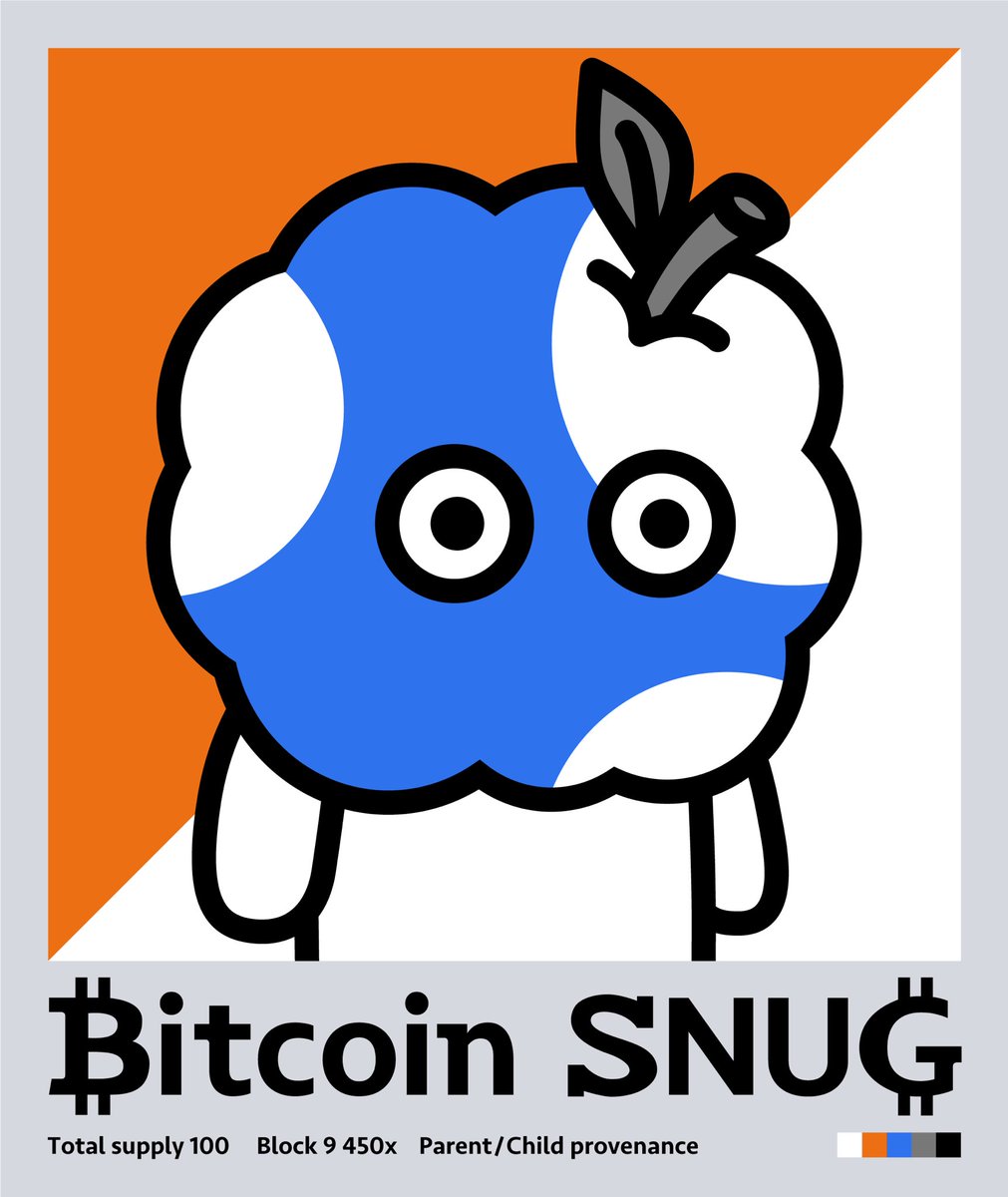 gm #BitcoinSNUG #Ordinals