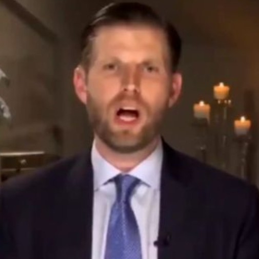 Eric Trump says he's never even gotten a traffic ticket. He just commits business fraud to the tune of being fined $4M , and steals money from cancer charities.