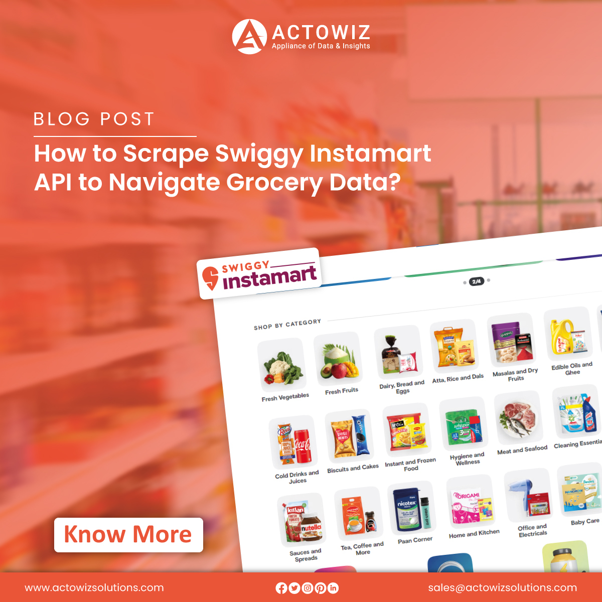 In this guide, we'll explore how to leverage Swiggy Instamart API scraping to navigate #grocerydata effectively. actowizsolutions.com/scrape-swiggy-… #SwiggyInstamartAPIScraping #SwiggyInstamartAPIExtraction #GroceryDataScraping #GroceryDataScraper #actowizsolutions #usa #uk #Uae