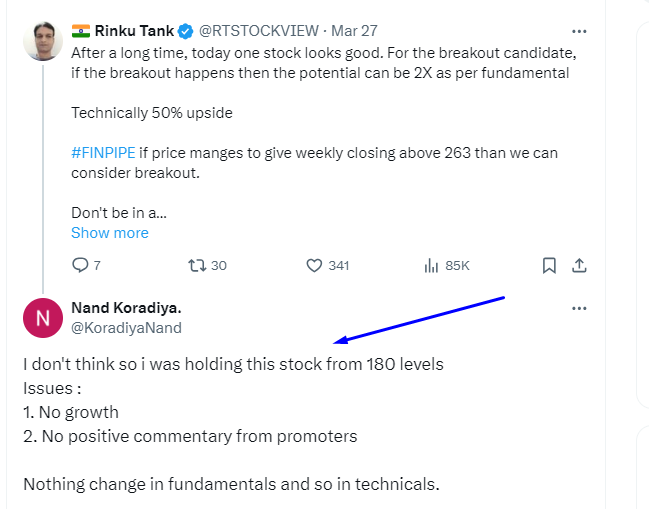 #FINPIPE today 9% up till now 😃 और ये भाई साहब के लिए एक पुरानी कहावत , नाच न जाने आँगन टेढ़ा।