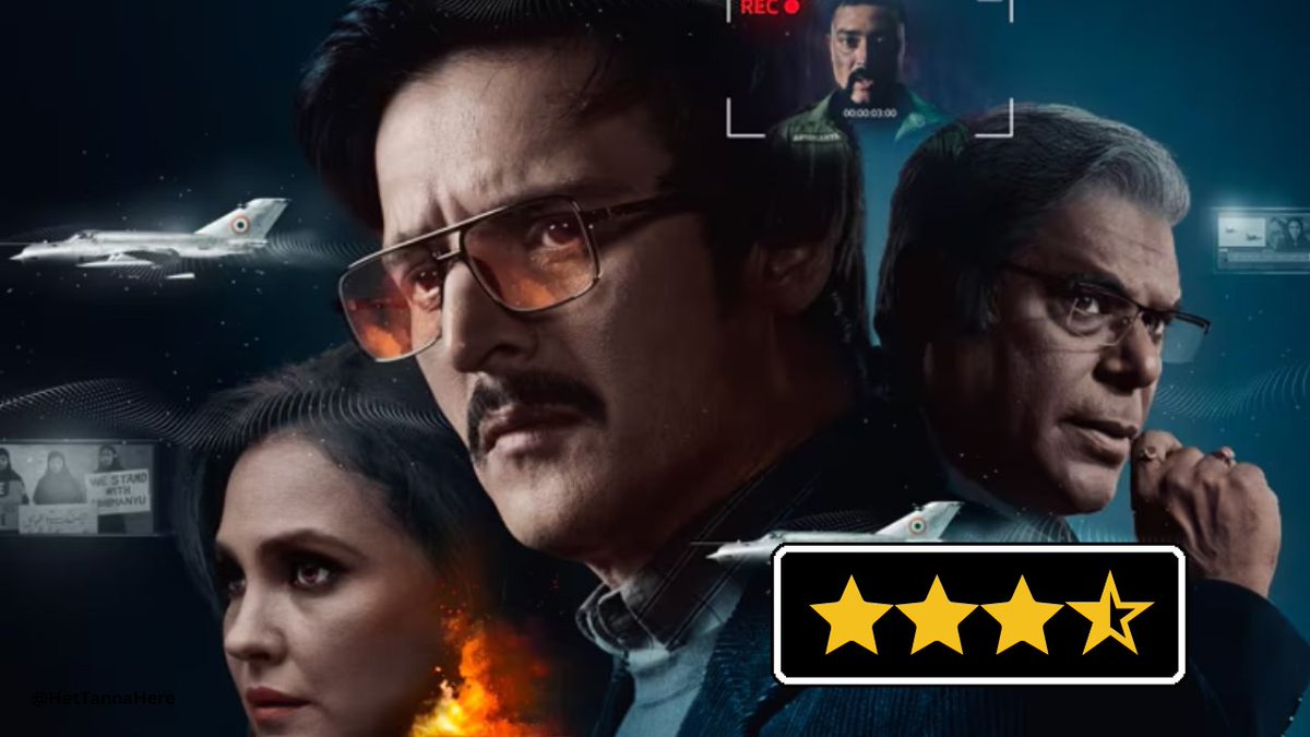Rating: ⭐️⭐️⭐️½
#Ranneeti turns out to be an ENGAGING watch. Things fall rightly in place for this one. Driven with excellent performances. Do watch if time permits, won't disappoint. 

#JimmySheirgill, #LaraDutta, #AshutoshRana, #AshishVidhyarthi and the entire cast has…