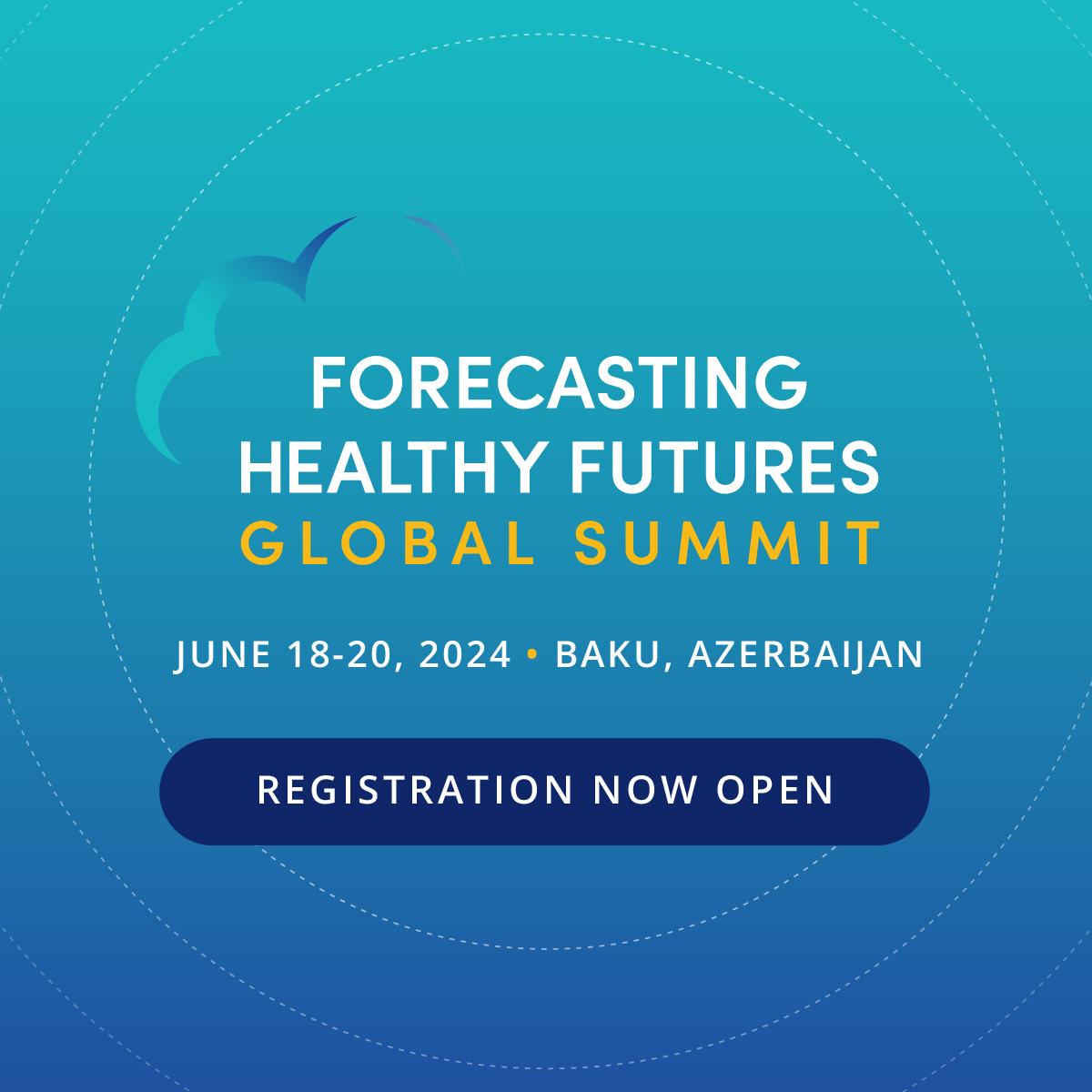 📢Explore solutions at the intersection of #ClimateChange and #GlobalHealth at the upcoming Forecasting Healthy Futures Global Summit 2024 #FHFSummit @FHF_global 🗓️June 18-20, in Baku, Azerbaijan 🇦🇿 🌍Register here: bit.ly/3UzGRWS