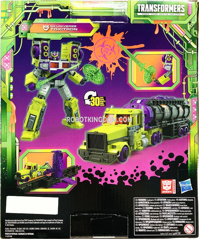 皆さんこんにちは！

『レガシー エボリューション G2ユニバース トキシトロン』倉庫で発見！

Exclusive Transformers Legacy: Evolution G2 Universe Toxitron. 
Available Now!
US$ 59.90
robotkingdom.com/f69565l00.html