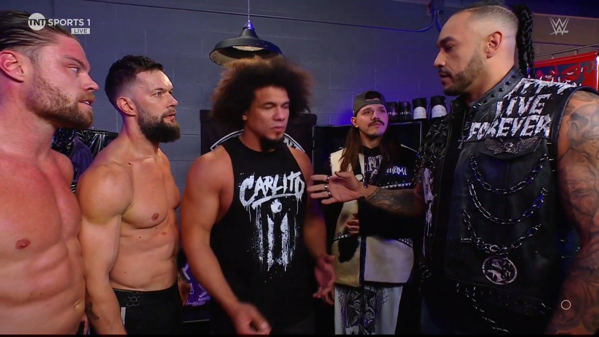 Wwe Raw Screen Captures #DamianPriest #WWERaw #TheJudgmentDay