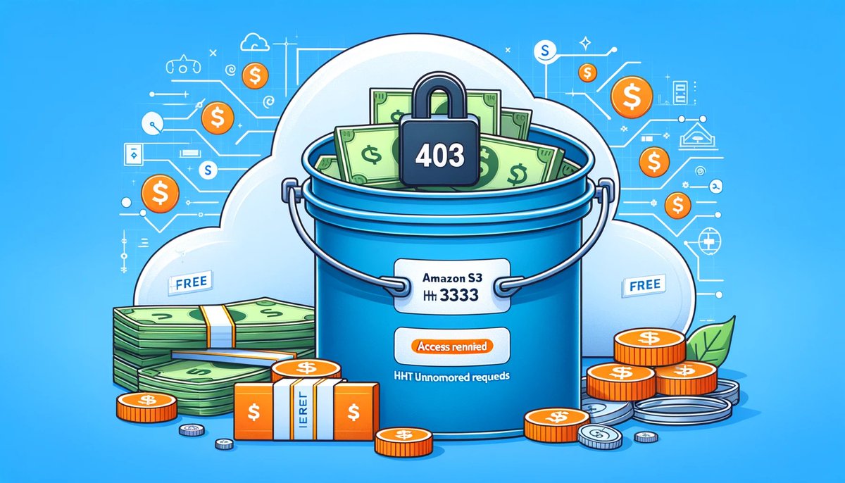 emkcloud's tweet image. Amazon S3 apporterà una modifica per cui le richieste non autorizzate che i clienti non hanno iniziato saranno gratuite. Con questa modifica, i proprietari dei bucket non incorreranno mai in addebiti per le richieste che restituiscono una risposta di errore HTTP 403. #amazonaws
