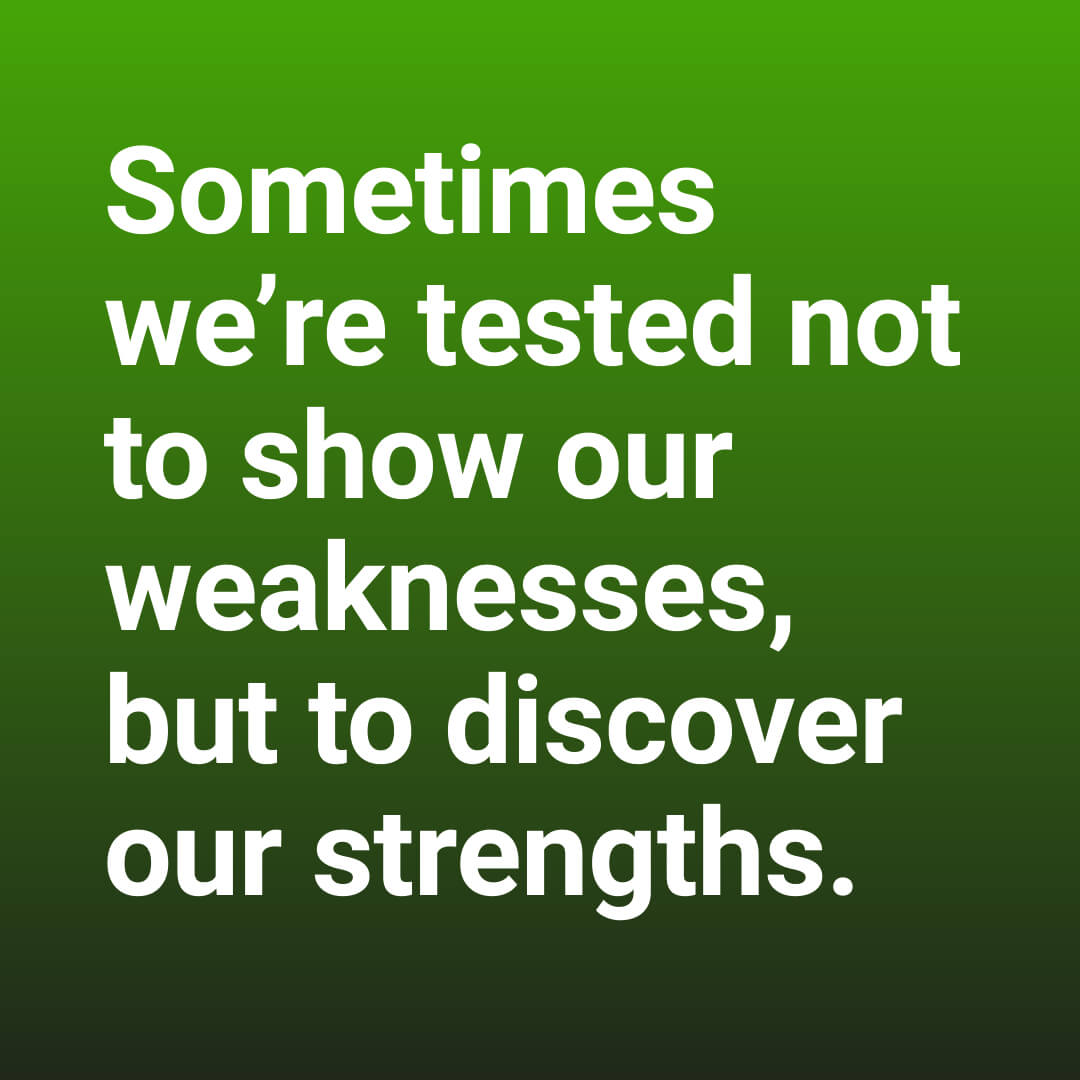 Sometimes we’re tested not to show our weaknesses, but to discover our strengths #DigitalMarketing #SEOExpertise #SmallBusinessBoost