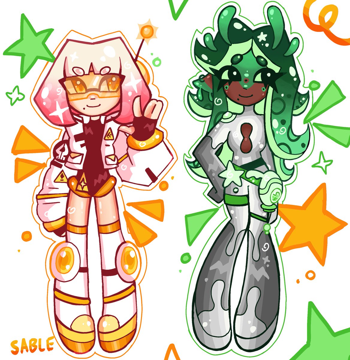 Pearlina astronaut n alien au 🪐🔆👽
#splatoon #pearlina