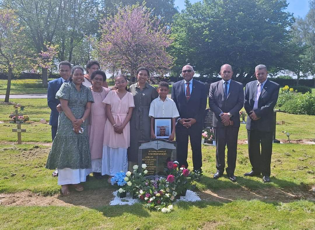Suluweti and I had the opportunity to visit and lay a wreath at the final resting place of the late Adrian Underwood at Charlton Cemetery in Andover, Hampshire, to pay our respects. Adrian lost his life in a terrorist attack in Oman in 2021.