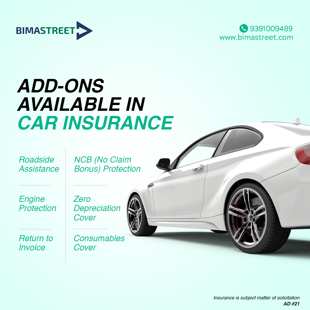 mybimastreet's tweet image. Upgrade your car insurance with powerful add-ons designed to enhance your protection and peace of mind. From roadside assistance to zero depreciation coverage, we&apos;ve got you covered.

Explore our add-ons today and drive with confidence!

#bimastreet #insurancesolution