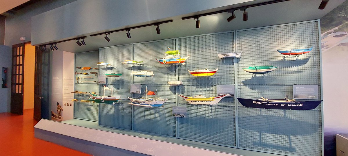 Ship models in the National museum of The Philippines Cebu