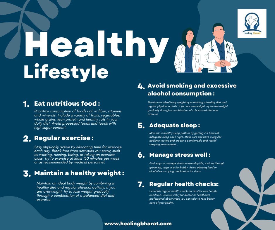 Healthy Lifestyle Tips 1

#HealingBharat #healthylifestyle #healthylife #health #healthtips