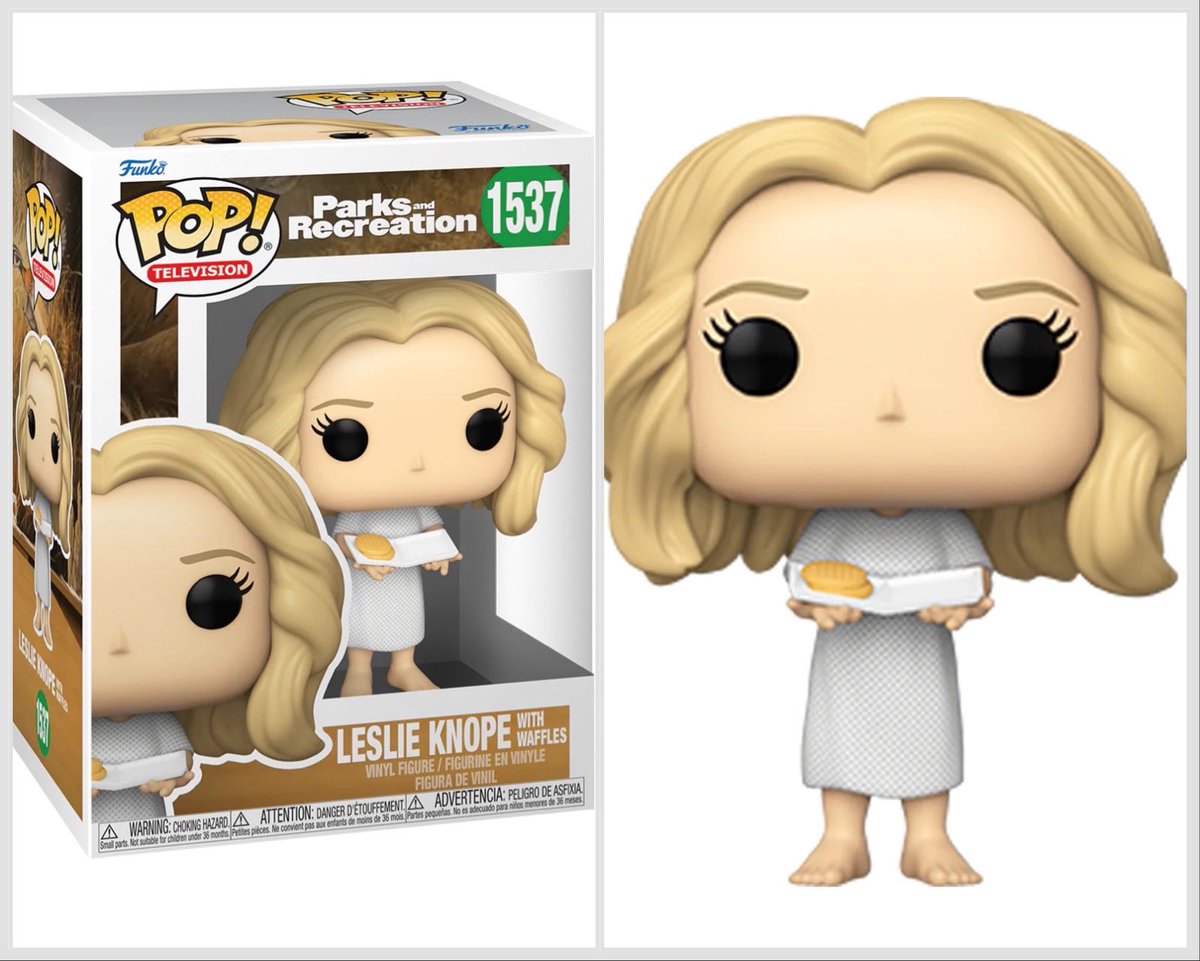 First look at Leslie Knope with waffles!
.
#ParksandRec #ParksandRecreation #LeslieKnope #Funko #FunkoPop #FunkoPopVinyl #Pop #PopVinyl #Collectibles #Collectible #FunkoCollector #FunkoPops #Collector #Toy #Toys #DisTrackers