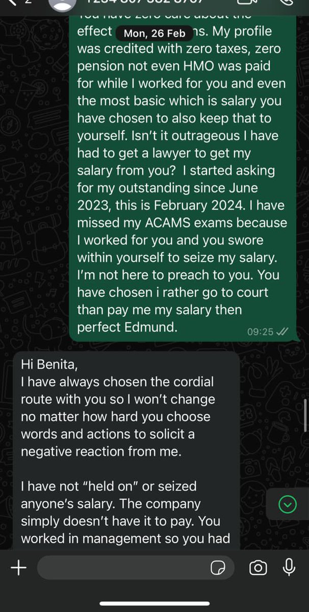 <a href="/pyjama_ceo/">Edmund of the Big Bag</a> <a href="/Godsdarlingg/">Amaka❤️🥰</a> She returned to work shortly after due to the significant backlog, but by November, she decided to start fresh in 2024. She requested additional staff support, trained them, and ensured a smooth transition.

On the 8th of December, she submitted her resignation, providing a