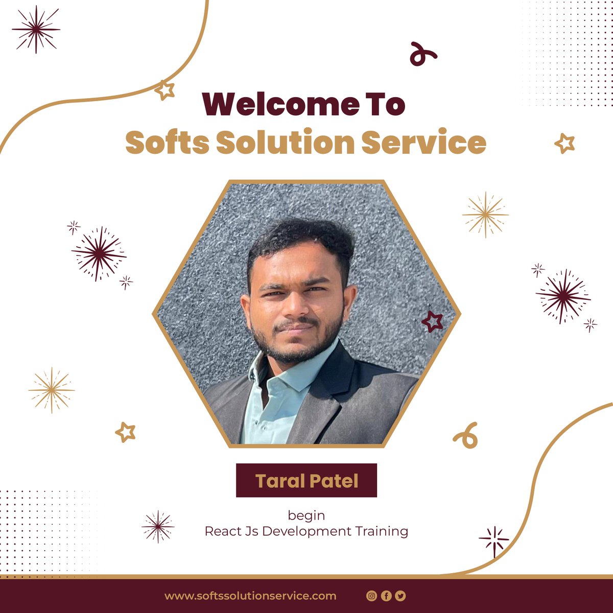 softssolution01's tweet image. Welcome to Softs Solution Service! 🎉 We&apos;re excited to introduce Taral Patel as he begins his journey in React JS Development Training.
#teamgrowth #reactjs #developmenttraining #softssolutionservice #newbeginnings  #ittraininginstituteinahmedabad #ittrainingcenterinahmedabad