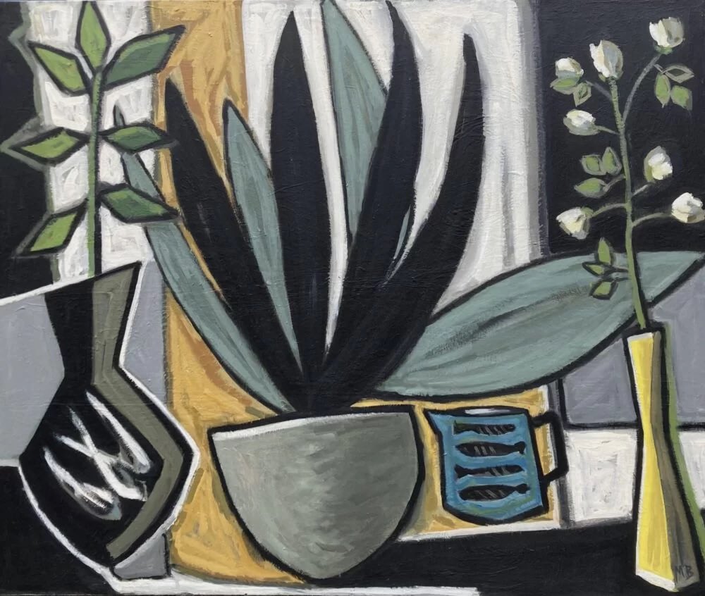 Marjorie Bloch ‘The Agave Plant’ Oil on canvas 39″ x 47″ eakingallery.co.uk/product/the-ag… PM for further enquiries Free UK and Ireland delivery Viewings by appointment #irishart #agave #ireland #irishartist #agaveplant #irish #artist #dublin #painting #artistsoninstagram #contemporary