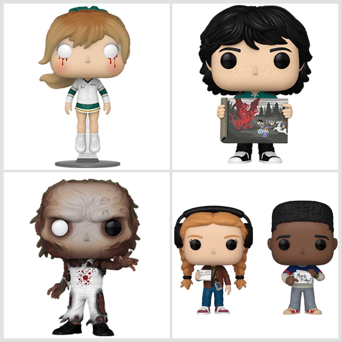 Glam shot look at the new Stranger Things Pops!
.
#StrangerThings #Netflix #Funko #FunkoPop #FunkoPopVinyl #Pop #PopVinyl #Collectibles #Collectible #FunkoCollector #FunkoPops #Collector #Toy #Toys #DisTrackers