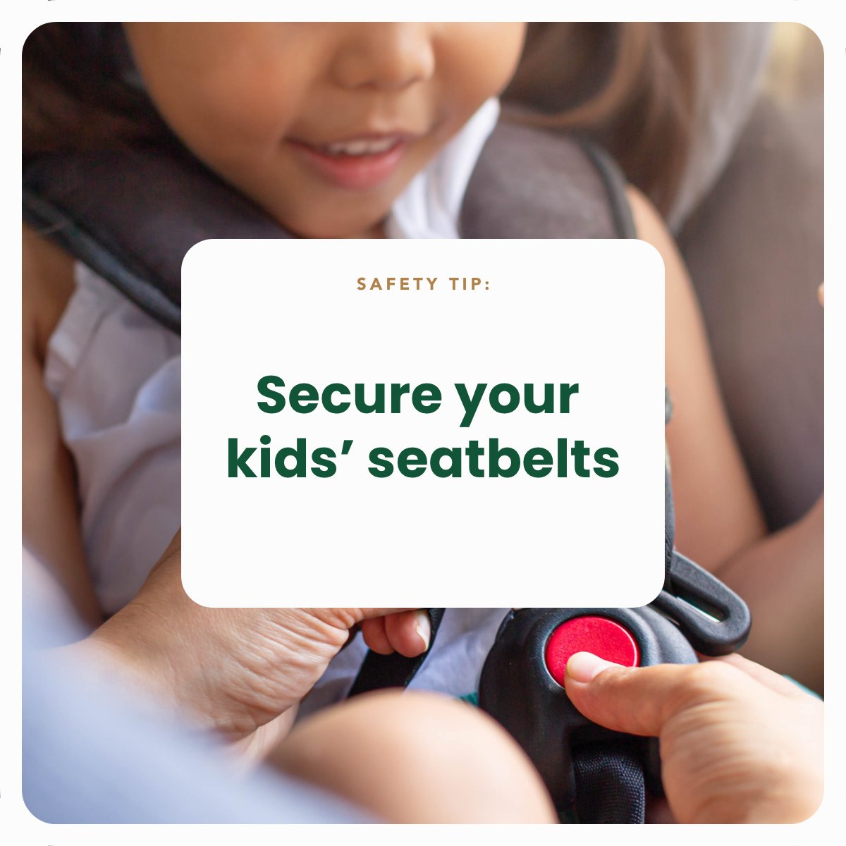 From school runs to road trips, make sure your little ones have their seatbelts on - and set an example by doing the same!

#FidelitySecureDrive #VehicleTracking #YourDrivingCompanion #SafetyTips