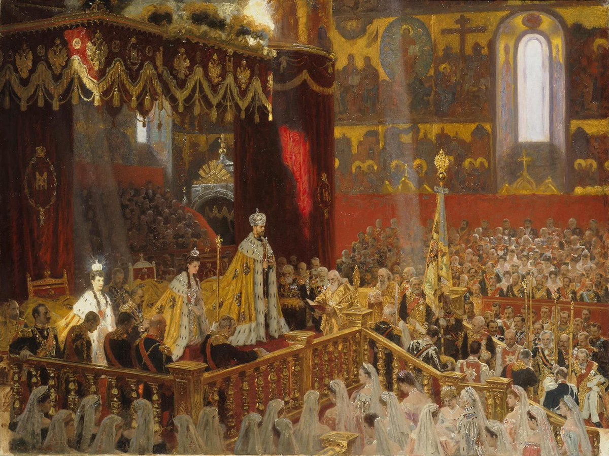 #Russia crowned their last #royals #OTD in 1896 (old style dating), in #Moscow; through their own unsuitability to the throne - and when coupled with the horrors of haemophilia - Nicholas and Alexandra brought first Rasputin and then #revolution to the mighty #Russian empire