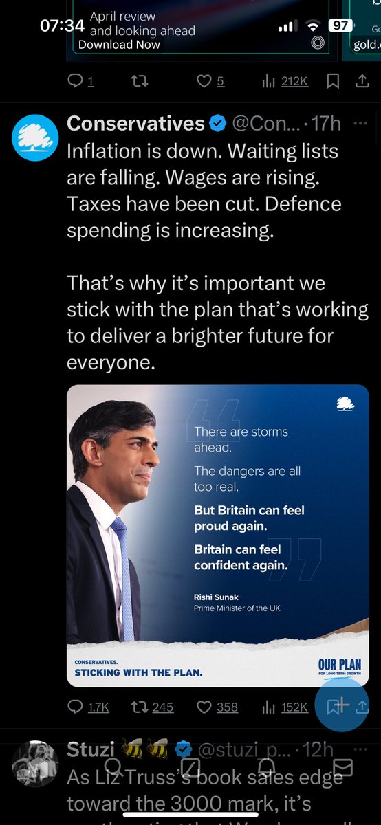 Dear @Conservatives please stop this nonsense about ‘ThePlan’ I’ve laughed so hard I almost peed myself! 
Can you and @RishiSunak please outline exactly what this plan is. You know like the 5 point plan you had that hasn’t been fulfilled either I might add!