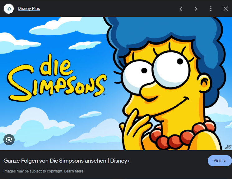 I really love the German Name for The Simpsons