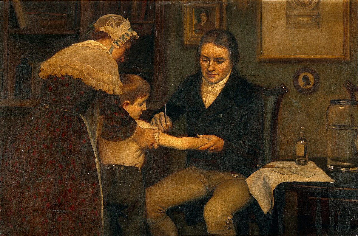 #onthisday 14 May 1796 – Edward Jenner administers the first smallpox inoculation. Edward Jenner (17 May 1749 – 26 January 1823) was an English physician & scientist who pioneered the concept of vaccines & created the smallpox vaccine, the world's first vaccine. The terms