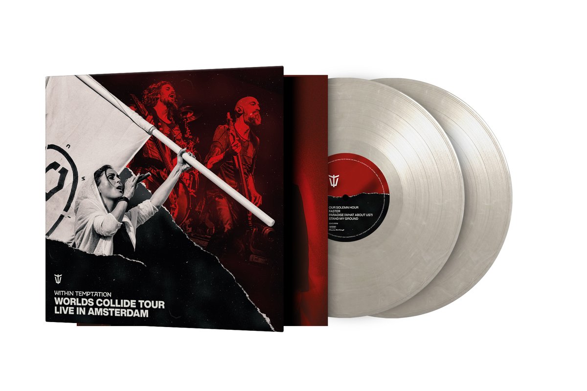 WTofficial's tweet photo. Which one of our 'Worlds Collide Tour - Live in Amsterdam' configuration have YOU bought? We've got it on DVD+Blu-Ray, CD+Blu-Ray, CD, vinyl and in a gorgeous artbook filled with photos! Get all configurations in our store: https://t.co/xvs6K9UDhQ https://t.co/oHyI0nv9e9