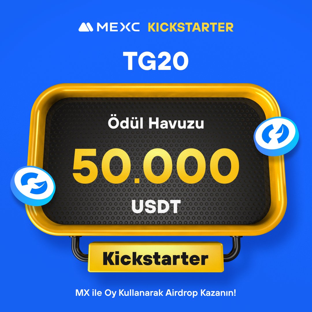🚀 #MEXCKickstarter - @tg20_official $TGRAM Projesi için Oy Kullanın, 50.000 $USDT Airdrop Kazanın!

🗳️ Oylama Tarihi: 14 Mayıs 2024 10.00 - 15 Mayıs 2024 09.50

📌 Ayrıntılar: mexctr.info/3UIhVfR

#MEXCTürkiye #MXToken #MX #BTC