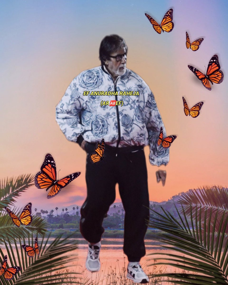 @SrBachchan @SrBachchan @GuptaonlyoneAB @anuradha_raheja @juniorbachchan @TasnimaKTastic @earth2angel 🆎️Sir ❤️🙏🌹🌹🙏. Good Afternoon 📿🅰️®️. Have a lovely day. 💟🤗 So Much.