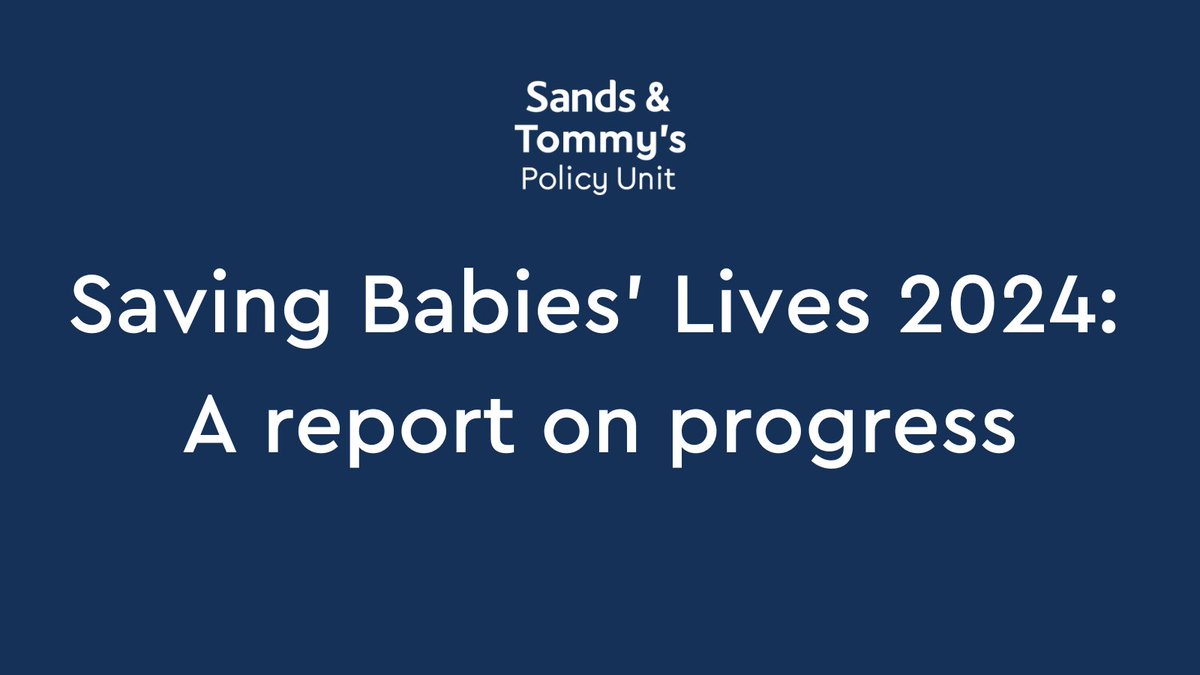 Published today, the Sands &amp; <a href="/tommys/">Tommy's</a> Joint Policy Unit #SavingBabiesLives report shows that the current scale of #PregnancyLoss and baby deaths in the UK is not inevitable.  

The report looks at what needs to change. 

Read more ⬇️ 

sands.org.uk/joint-policy-u…

#BabyLoss