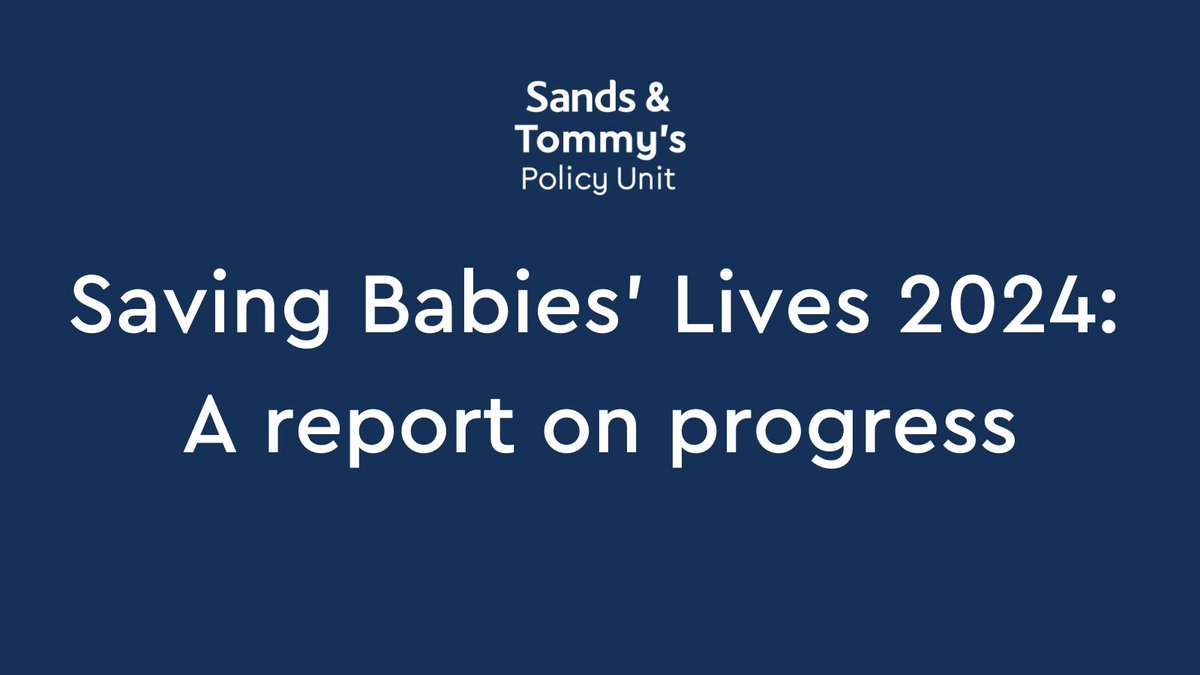 Published today, the Sands & @tommys Joint Policy Unit #SavingBabiesLives report shows that the current scale of #PregnancyLoss and baby deaths in the UK is not inevitable. The report looks at what needs to change. Read more ⬇️ sands.org.uk/joint-policy-u… #BabyLoss