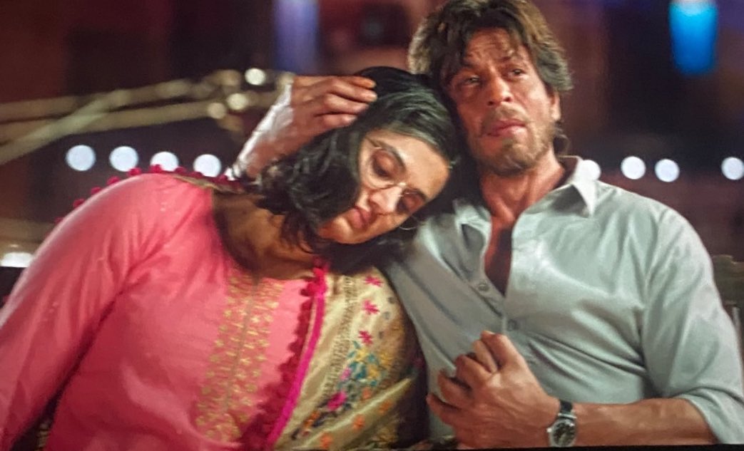In the SRK cinematic multiverse, he pushed Shilpa’s character from the terrace in Baazigar and still gets the terrace trauma everytime he’s there…