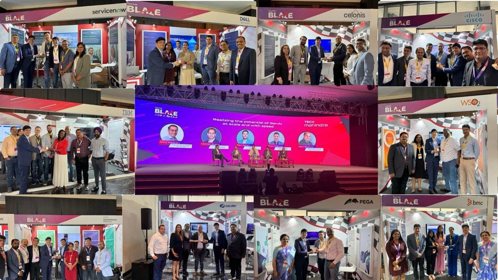 Tech Mahindra's first global sales kick-off #TechMBlaze was monumental! From driving insightful conversations to showcasing emerging tech solutions, from networking sessions to taking our alliance engagement to the next level, we're grateful to our partners for being on this