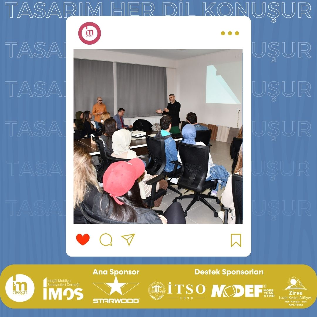 I'M DESIGN 10 Workshop 1. günü tamamladık. ✅😎🖌️