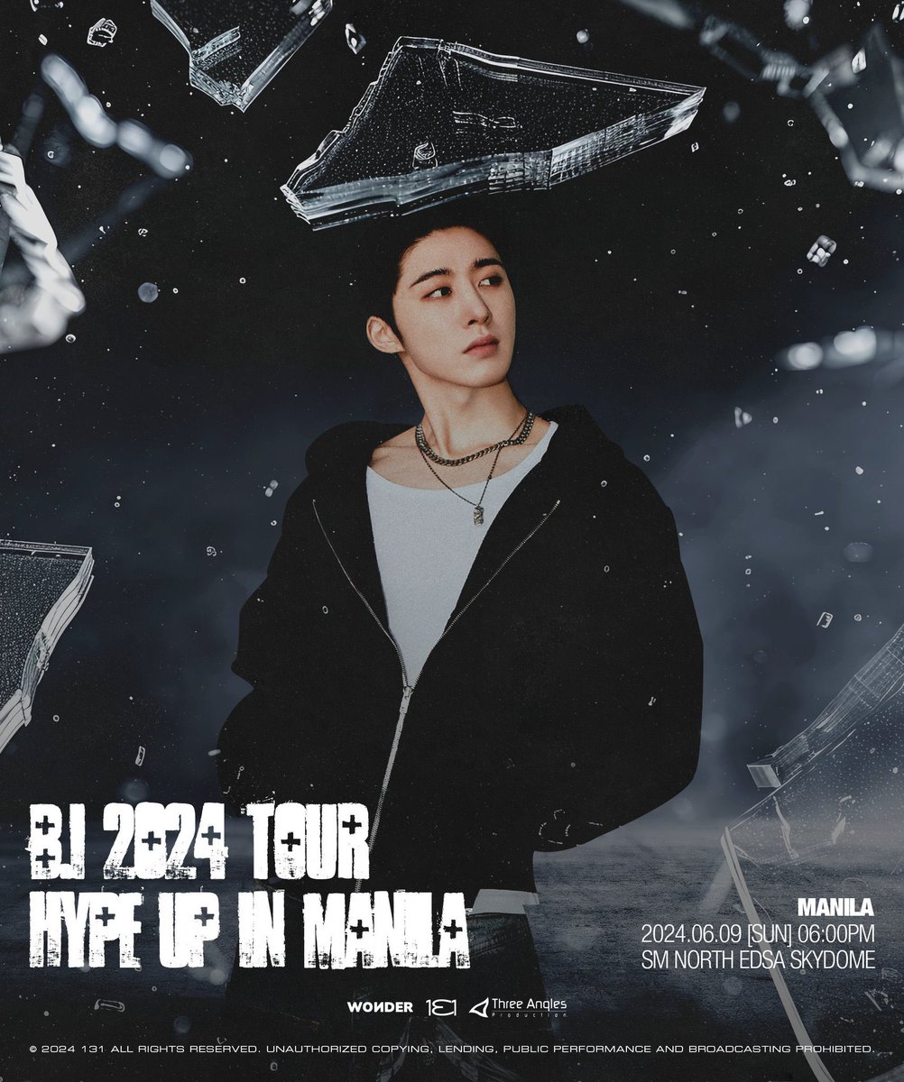 Manila, LEO joins B.I 2024 TOUR "HYPE UP" in MANILA ✨ Don’t miss the fun and get your tickets now via tapyourtickets.com 🎫

 #HYPEUPinMNL <a href="/Threeanglespro/">Three Angles Production</a>