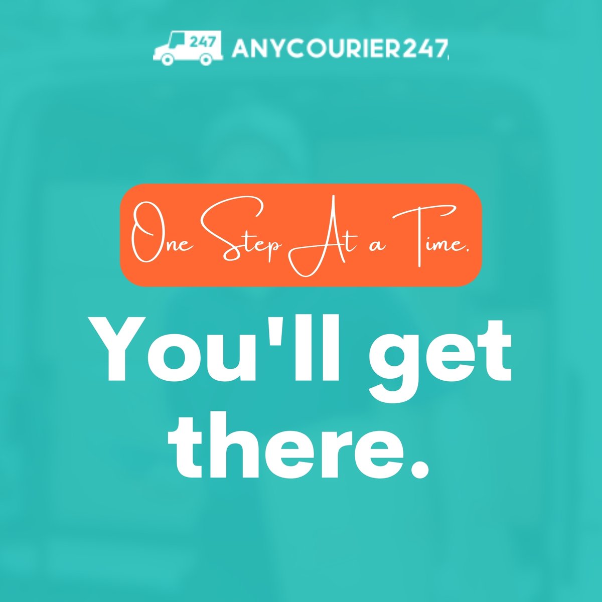 👣 One step at a time, you're making progress towards your goals. 🌟 Stay focused, stay determined, and trust the journey. 💪 Every small step brings you closer to where you want to be. #Progress #KeepMovingForward 🚶‍♂️#anycourier247 #couriermarketplace #trustedcouriers