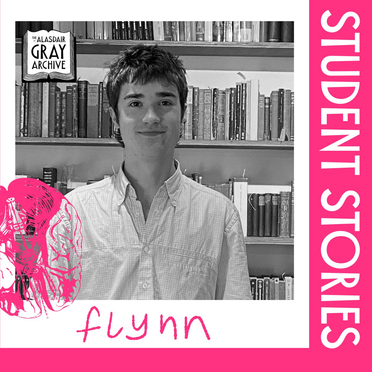 Meet Flynn Gash who is studying English Literature with History of Art @EdinburghUni Flynn has been working on the library & a self led project documenting the changes of the area around @WhiskyBond & mapping the changes since Alasdair photographed it in the 1960s