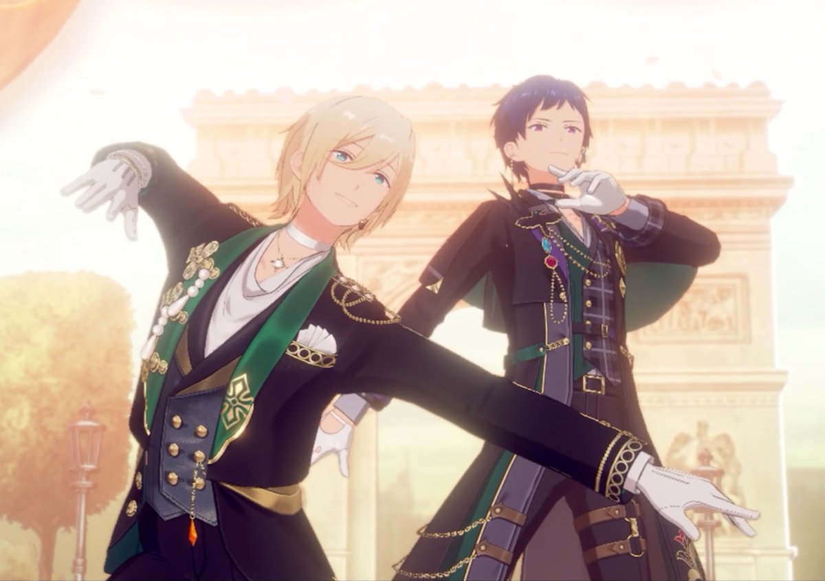 成し遂げた！（SCR） 弓弦は不本意かもしれんが英智とペアみたいよ❤️