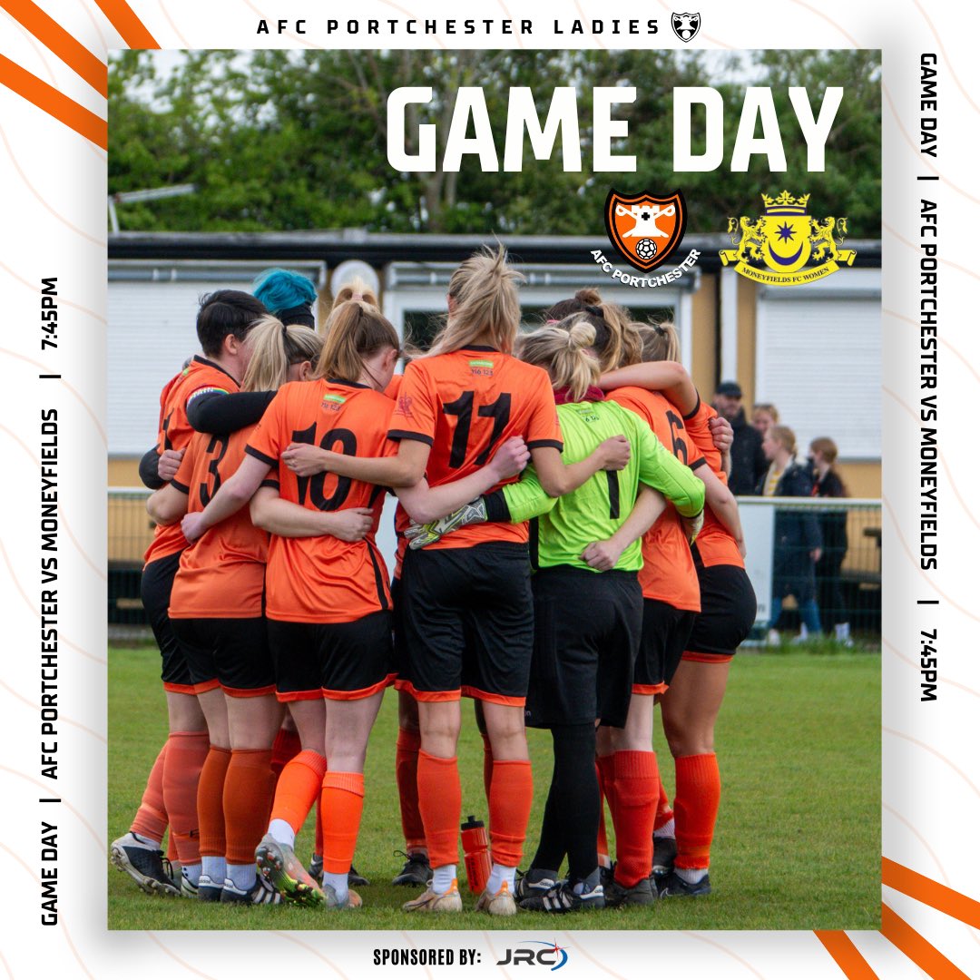 It’s cup final day 👋

This evening as we take on Moneyfields Women in the final of the PDFA Senior Cup to end our incredible season. 

📍 Westleigh Park, Havant & Waterlooville
⌚️ 7:45pm KO
🎟 £5

We want to see and hear you this evening! 🍊 #uptheportchy
