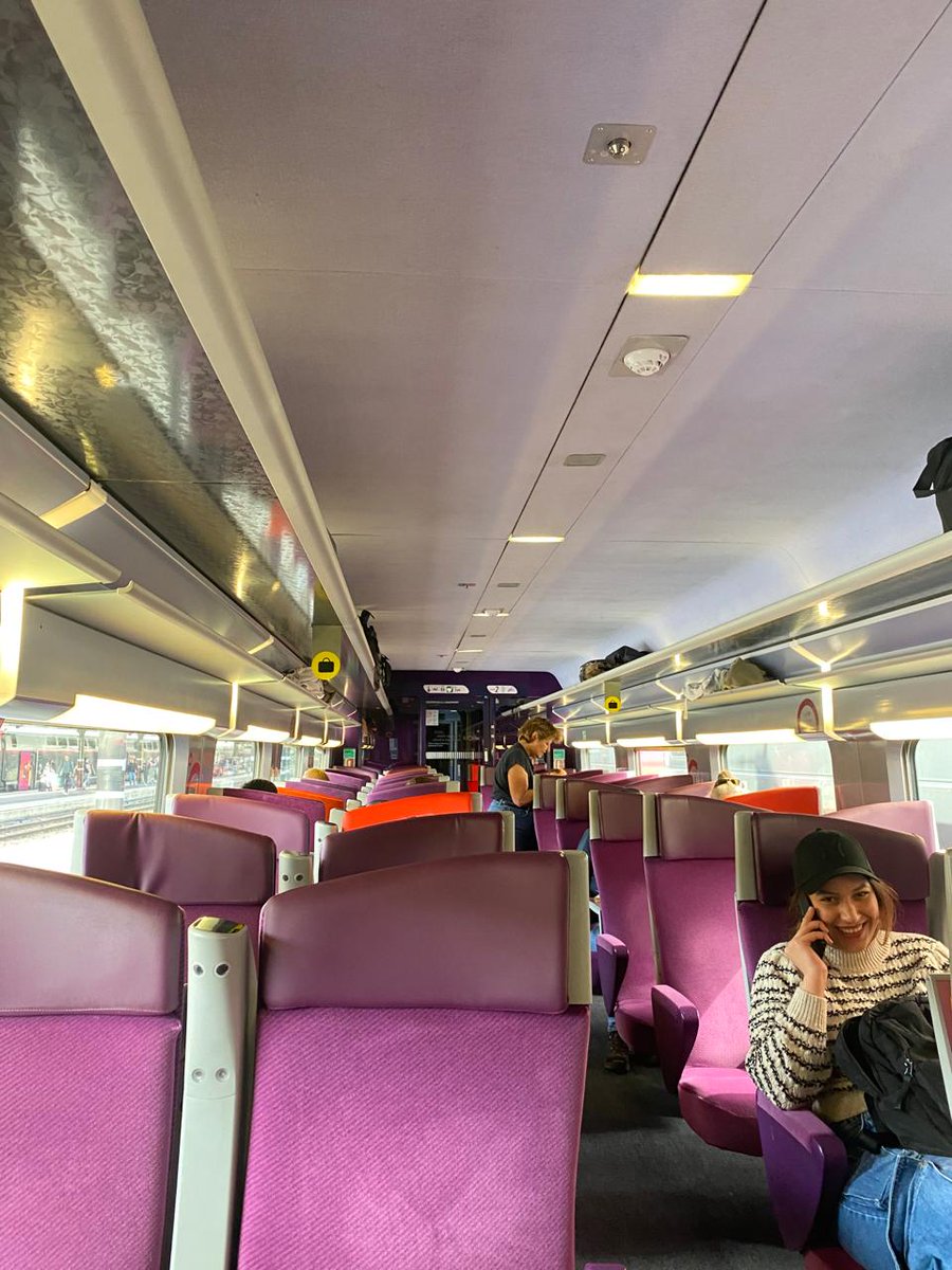 Reminder: All political parties are promising reservations in exchange for your votes this election, but none are promising high-quality infrastructure. Here is a picture of recent local train I took in Europe, where you are actually treated as human being.