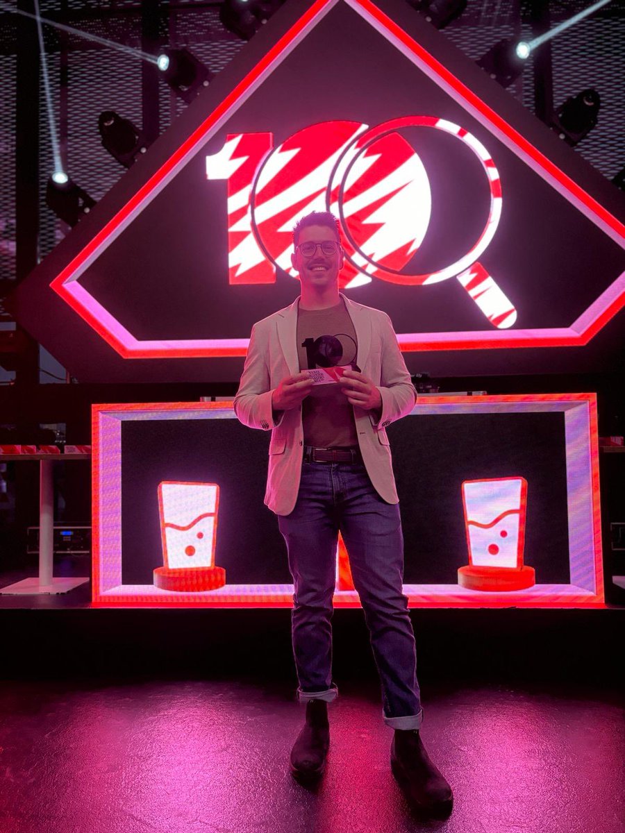 Han sido dos días emocionantes. Pero aquí está, hay alguien de una institución muy muy top, que considera que soy uno de los 100 Jóvenes Talentos de la gastronomia… Gracias <a href="/bculinary/">BasqueCulinaryCenter</a> !!!

Enhorabuena a todos los premiados 🙏🏻