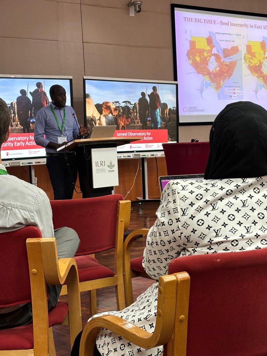#HappeningNow, Today, @DLCI_Kenya is actively engaged at the Drylands Community of Practice meeting hosted at @ILRI . Our CEO, @JMokku, joins the discussions led by Dr. @GuyoMalichaRob1 head of @jameel_observ on critical regional drylands challenges and solutions. #Drylands.