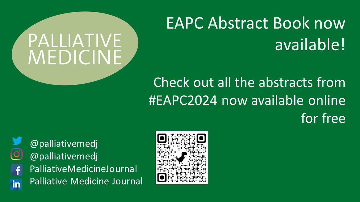 All the abstracts for #EAPC2024 are now fully available online for free. Check out to plan your congress, and we'll see you in Barcelona! buff.ly/3UYTgVX #hpm #hapc @eapcvzw
