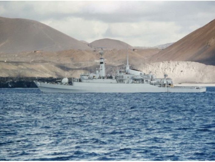 May 14th 1982: HMS Antelope and HMS Ambuscade leave Ascension, headed for the Falklands, after a quick fuel top-up from RFA Tidespring, ready to join the fight at last...
