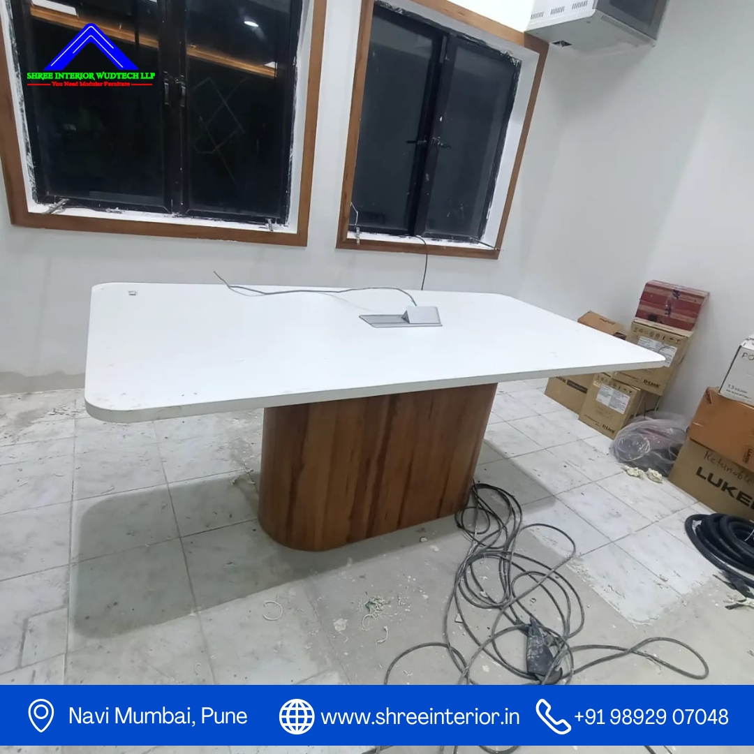 Exciting news! 🎉 Another successful delivery of our modular office furniture project! #OfficeFurniture #ModularDesign #NaviMumbai #ShreeInteriorWudtech #workstation #workstationpc #workstationsetup #workstationtable #Workstationdesign #WorkStationUpgrade #OfficeInteriors
