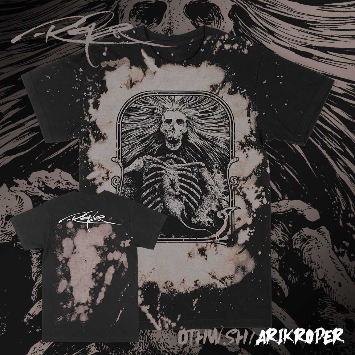 Arik Roper x Deathwish Store Apparel & Prints available now ➔ dthw.sh/arikroper Arik Moonhawk Roper is known for creating art for bands such as Sleep, High on Fire, Earth, Kvelertak, Sunno))), Cathedral, Weedeater, Earthless, Windhand, etc. #ArikRoper #DeathwishInc