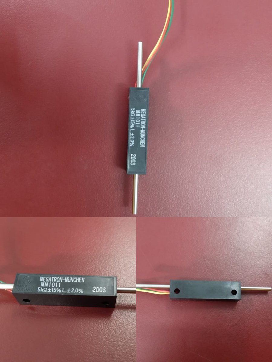 AnjaliApte1's tweet image. The MEGATRON miniature linear sensors MM10 / MMR10 series is used in applications where a miniaturized displacement sensor is required.
Linear potentiometer (conductive plastic)  almost infinite resolution
Measuring lengths from 8 to 15 mm
Very compact 
#Megatron #Linearsensor